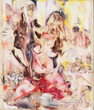 Ingrid Grillmayr - untitled - 2012, oil on canvas 90 x 105 cm